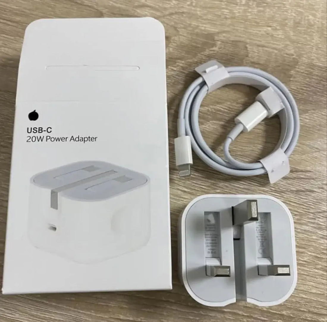 3Pin 20W Fast Charger for iPhone With Cable