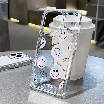 Smiley Clear Acrylic Case