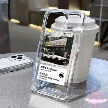 Famous For Being Famous Clear Acrylic Case