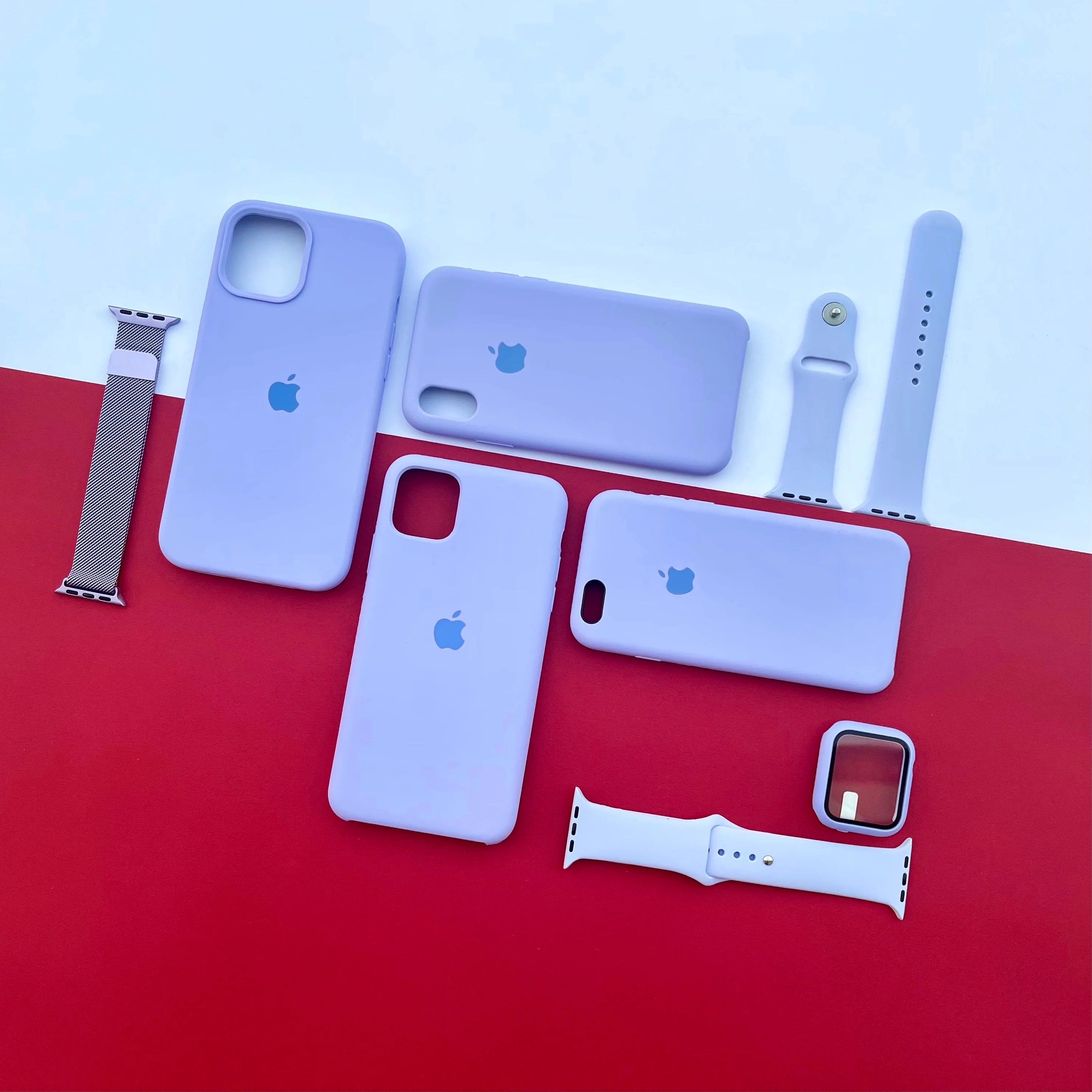 Lilac Silicon Case