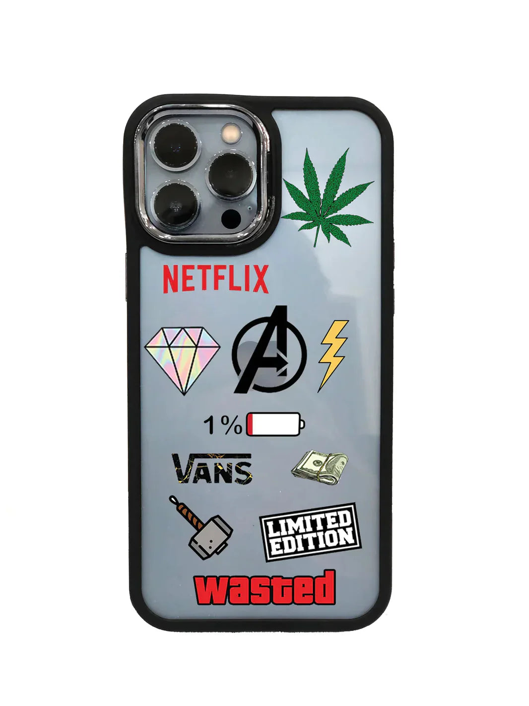 Diamond Black Border Case