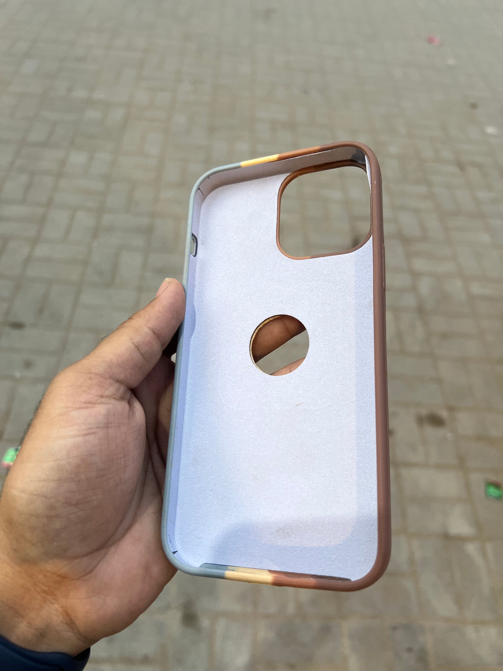 Ultra linen Rainbow Silicon for iphone 13 pro max