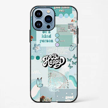 Be Happy Printed Glossy Case