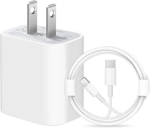 2Pin 20w iPhone Fast Charger with Cable