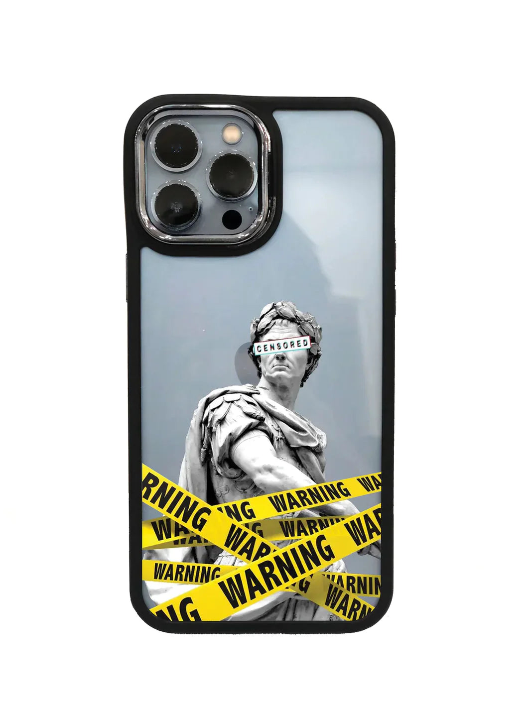 Warning Black Border Case