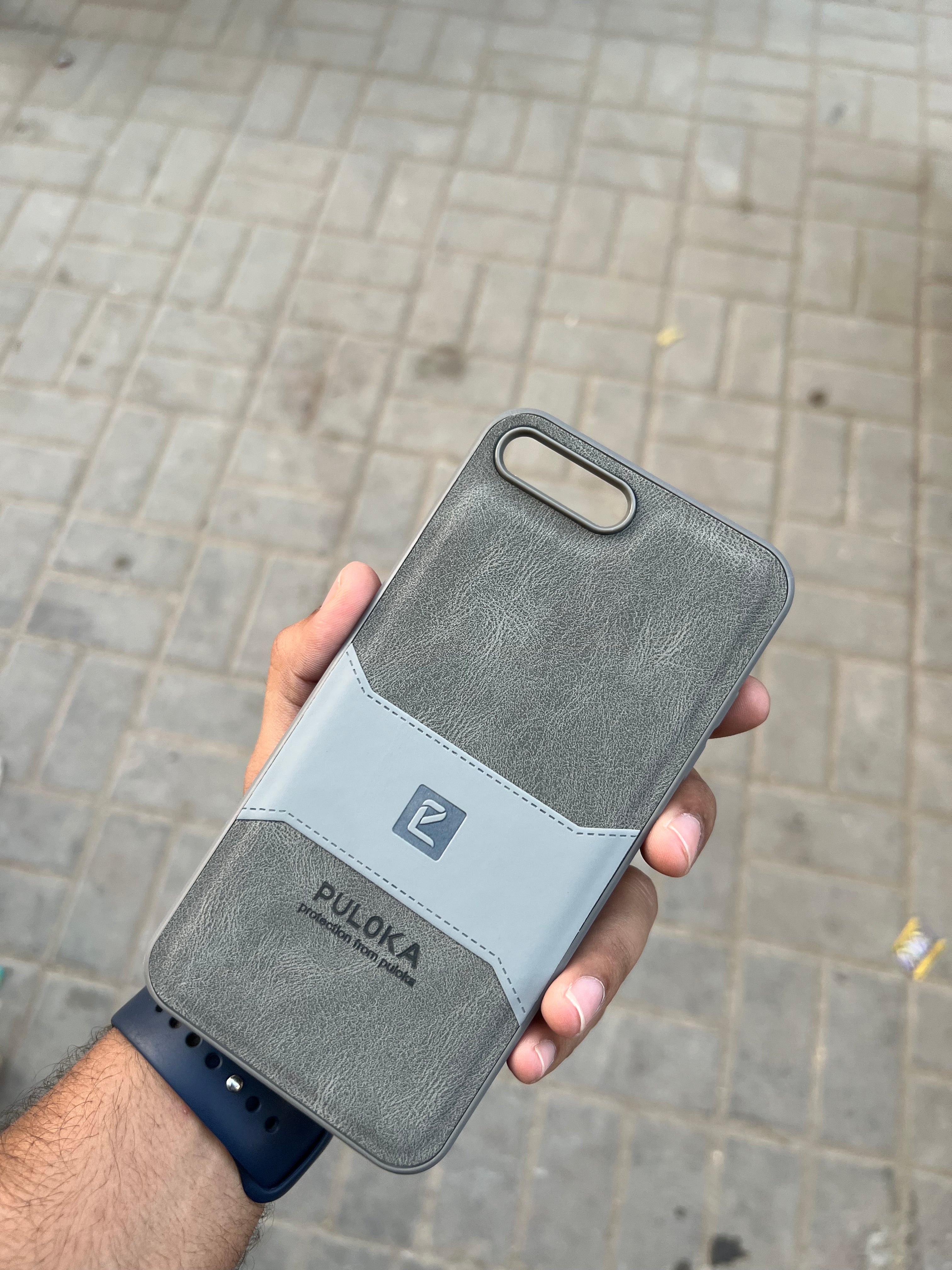Puloka Leather Case For iphone 7 & 8 plus