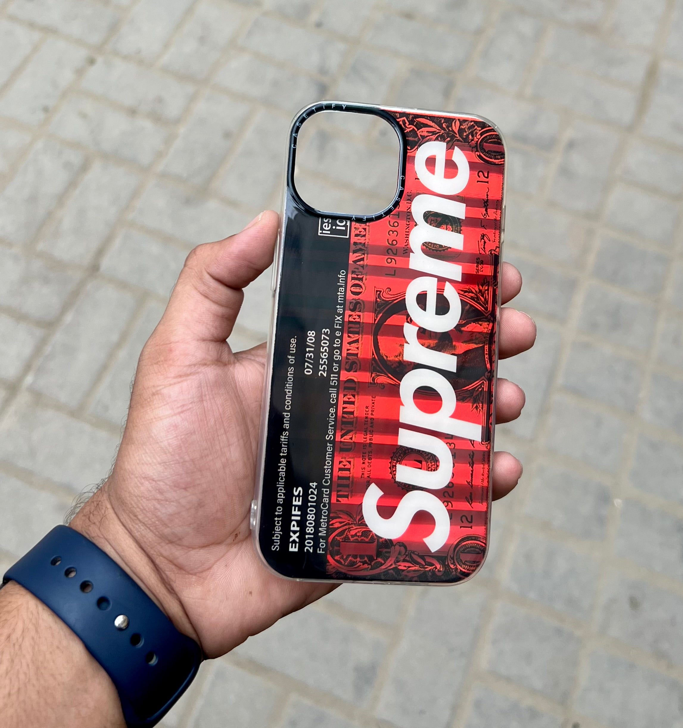 Supreme Case For iPhone 15