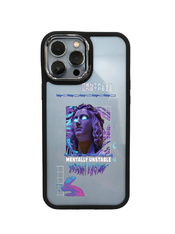 Mentally Unstable Black Border Case