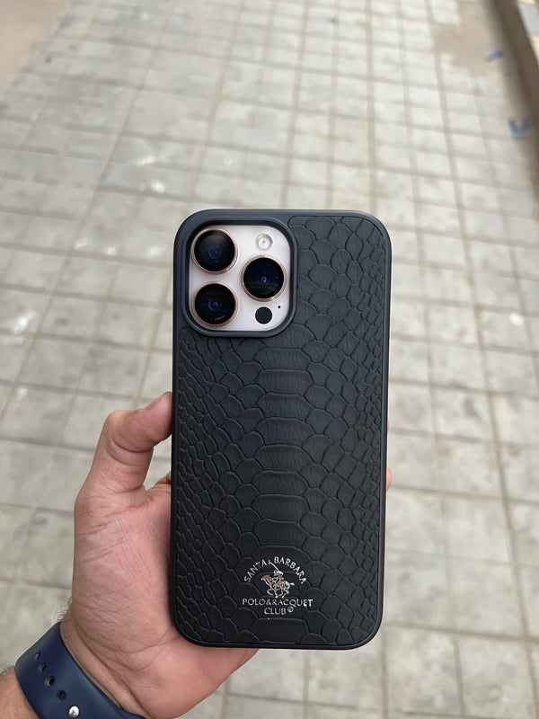 Polo Crocodile Leather Case