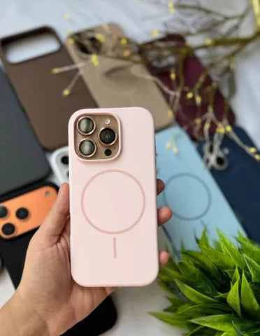 Premium Silicone MagSafe Case for iPhone