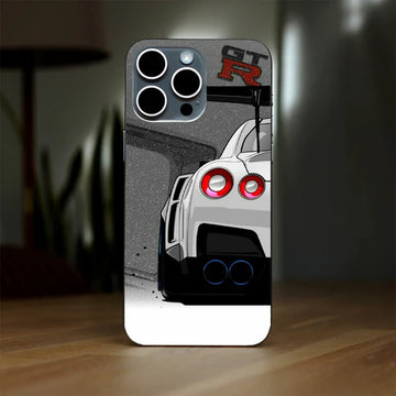 White Nissan GTR R35 3D Skin