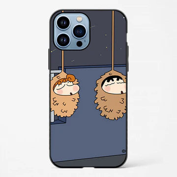 Hanging Characters Printed Glossy Case