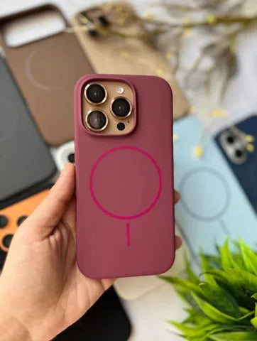 Premium Silicone MagSafe Case for iPhone