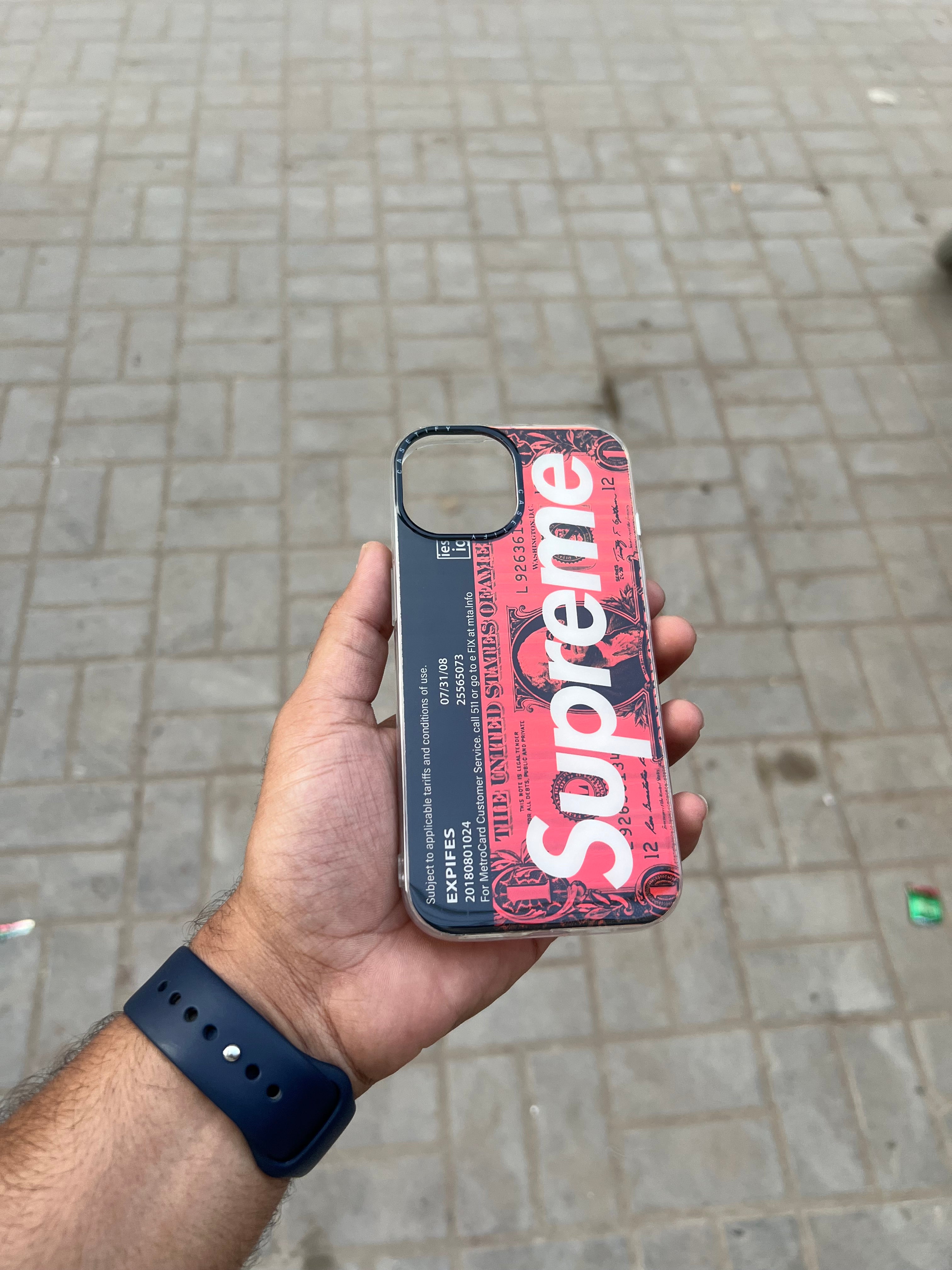 Supreme Case For iPhone 15