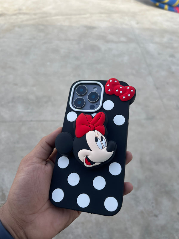 Mini Mouse Case with Pop socket Holder