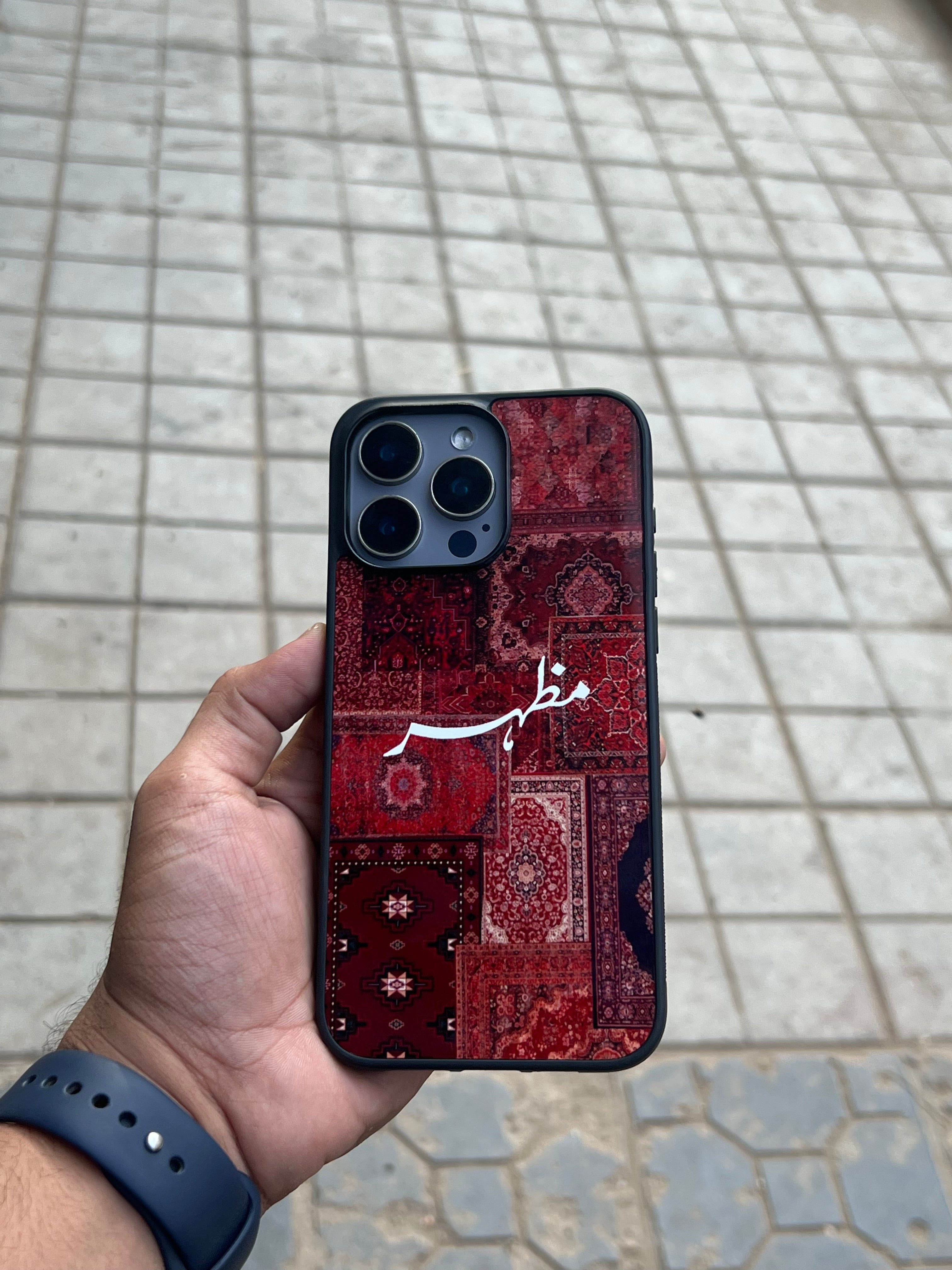 Design #101 Persian Rug Case