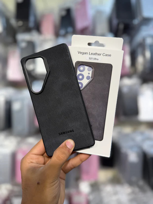 Samsung Ultra Series Vegan Texture Leather Case
