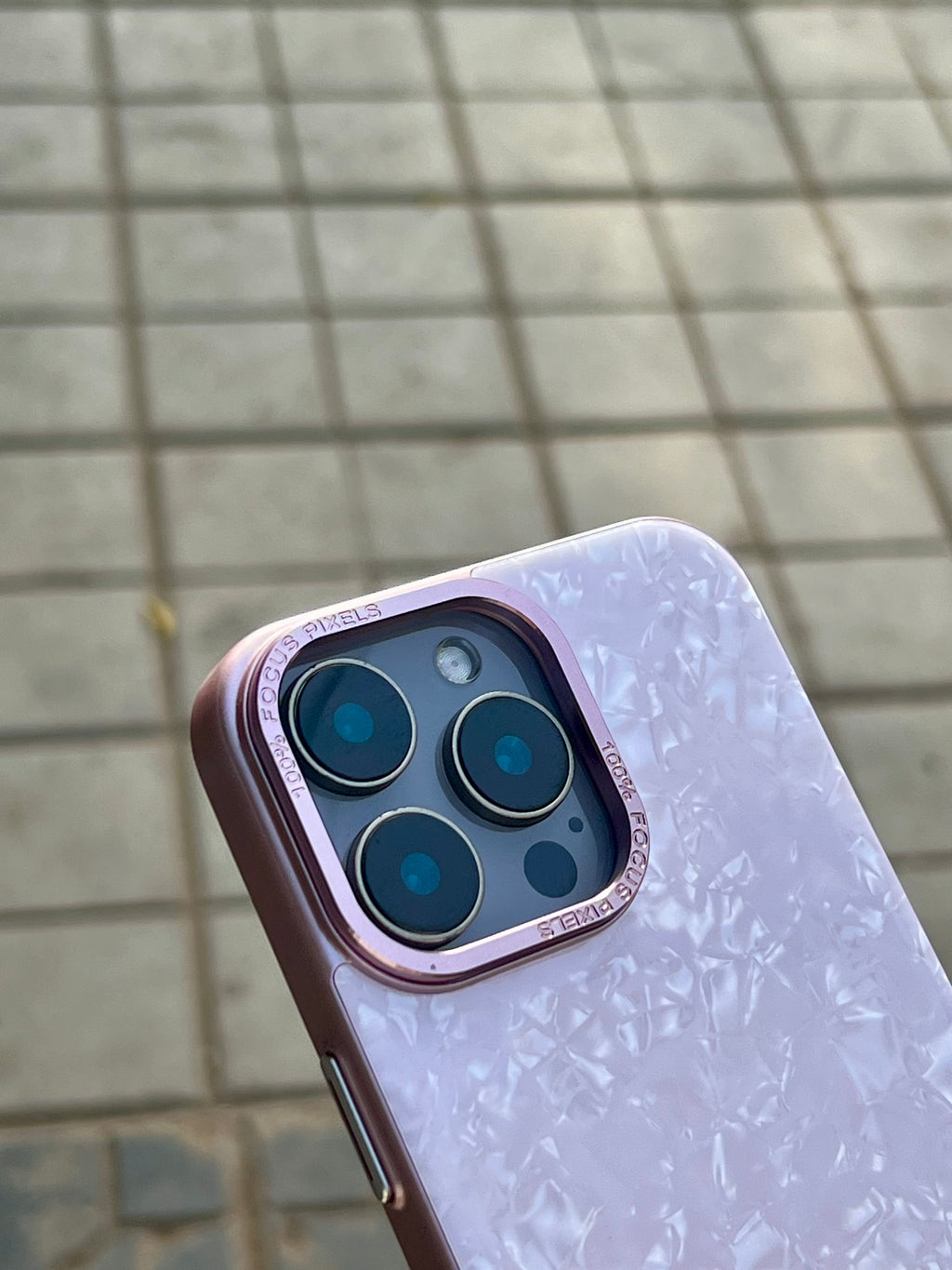 Two Tone Diamond Pink Case For iphones