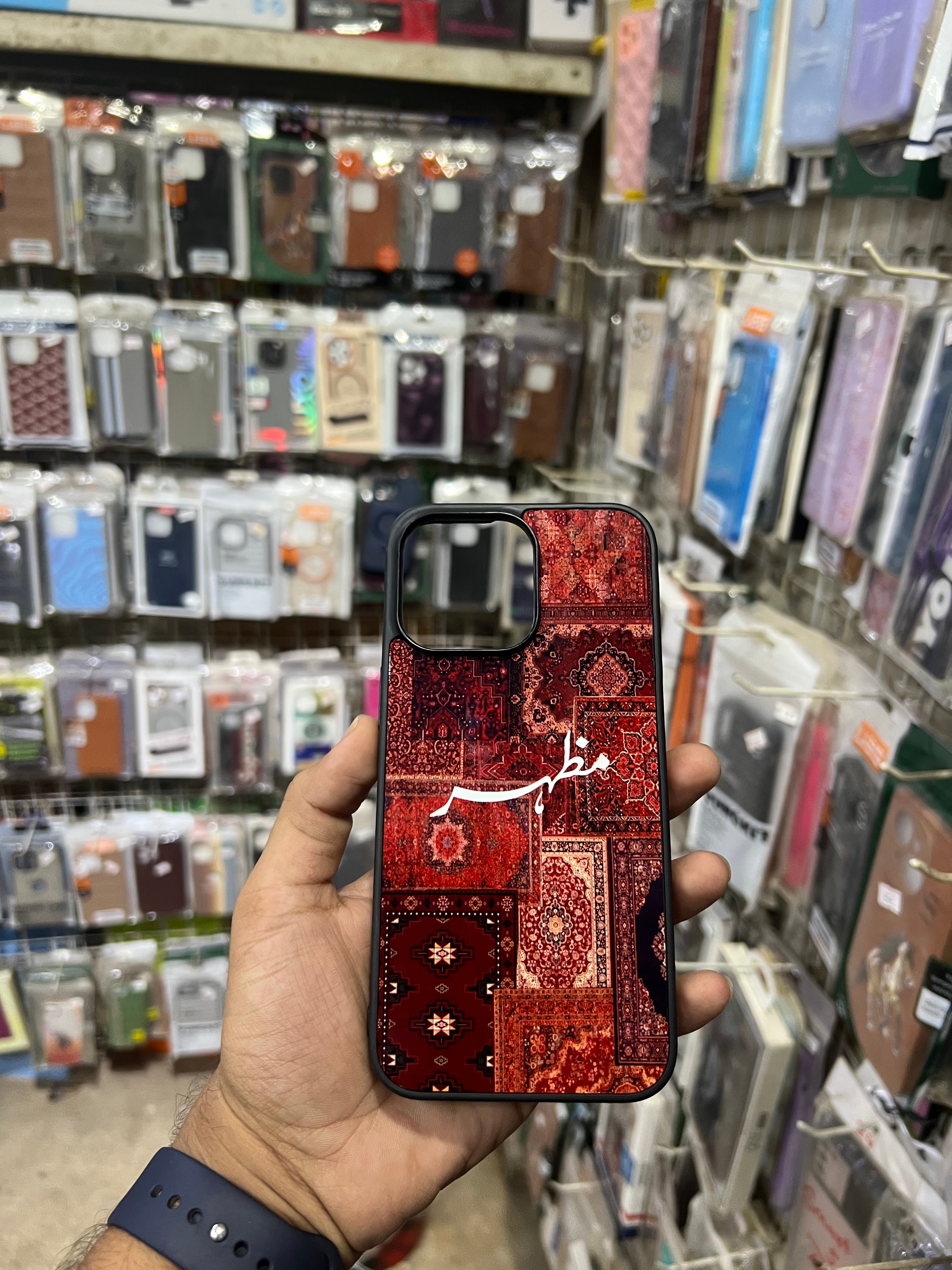 Design #101 Persian Rug Case