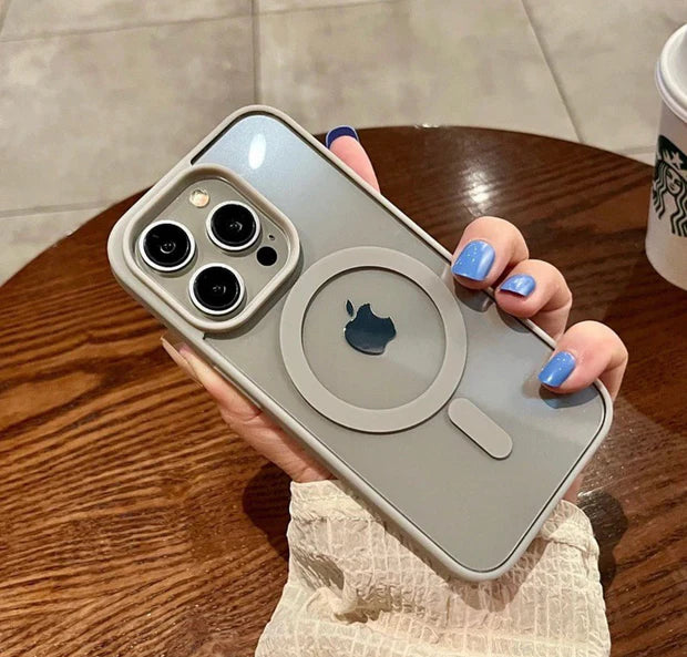 IPhone Natural Titanium MagSafe Clear Case