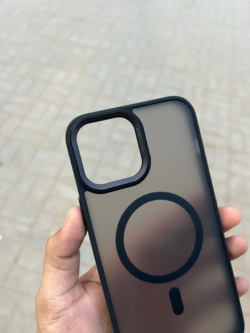 Black Matte Magsafe case for iphone 13 pro max