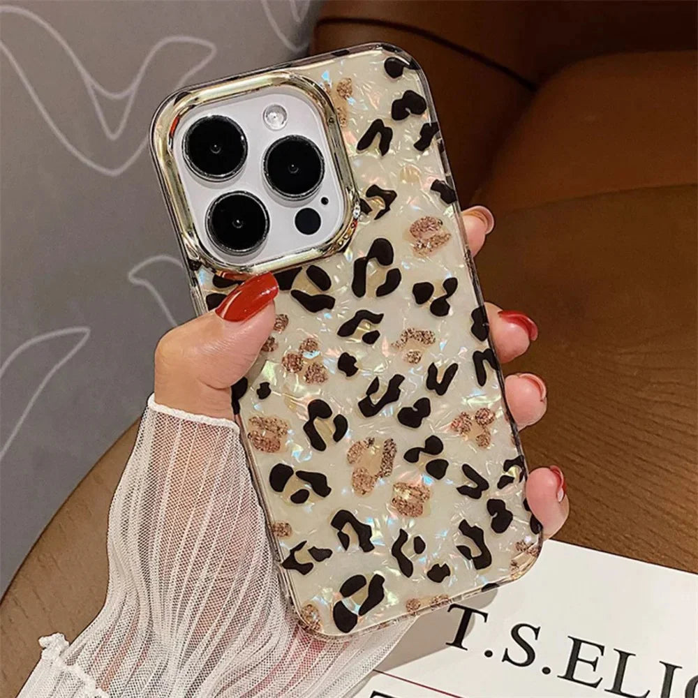 Cheetah Laser Marble Case 🐆