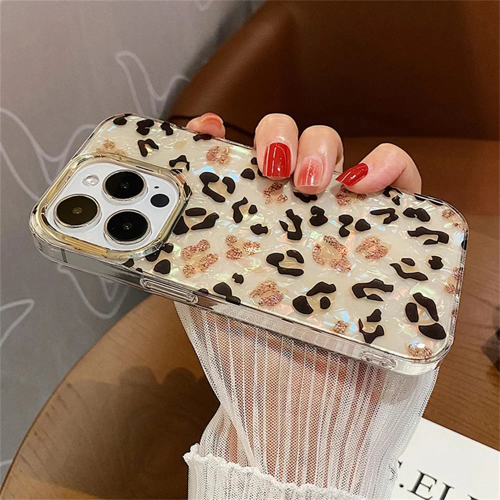 Cheetah Laser Marble Case 🐆