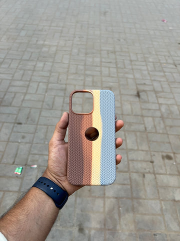 Ultra linen Rainbow Silicon for iphone 13 pro max