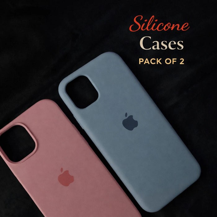 Pack of Two Silicon Cases
