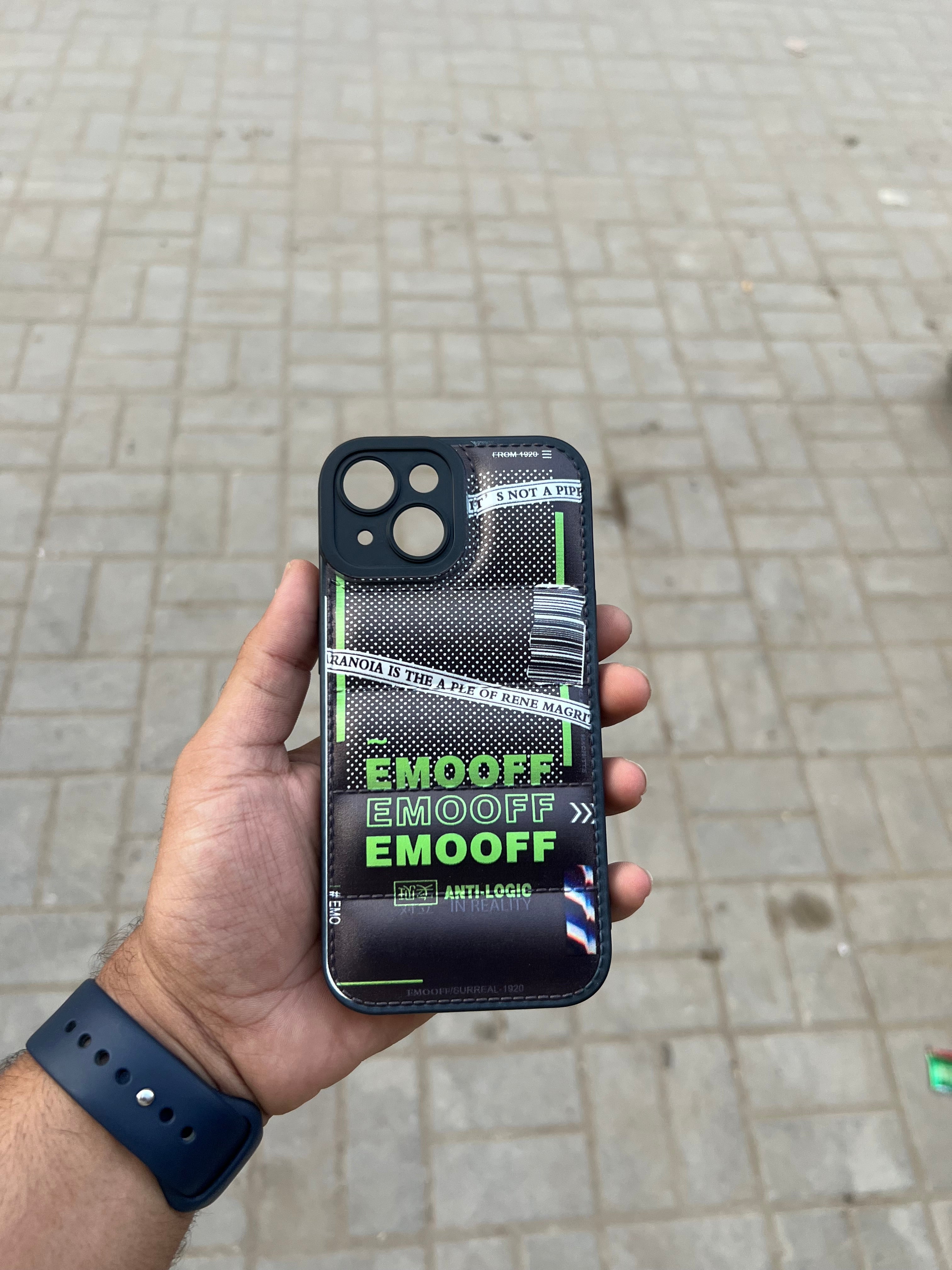 Emo off puff Case for iphone 15