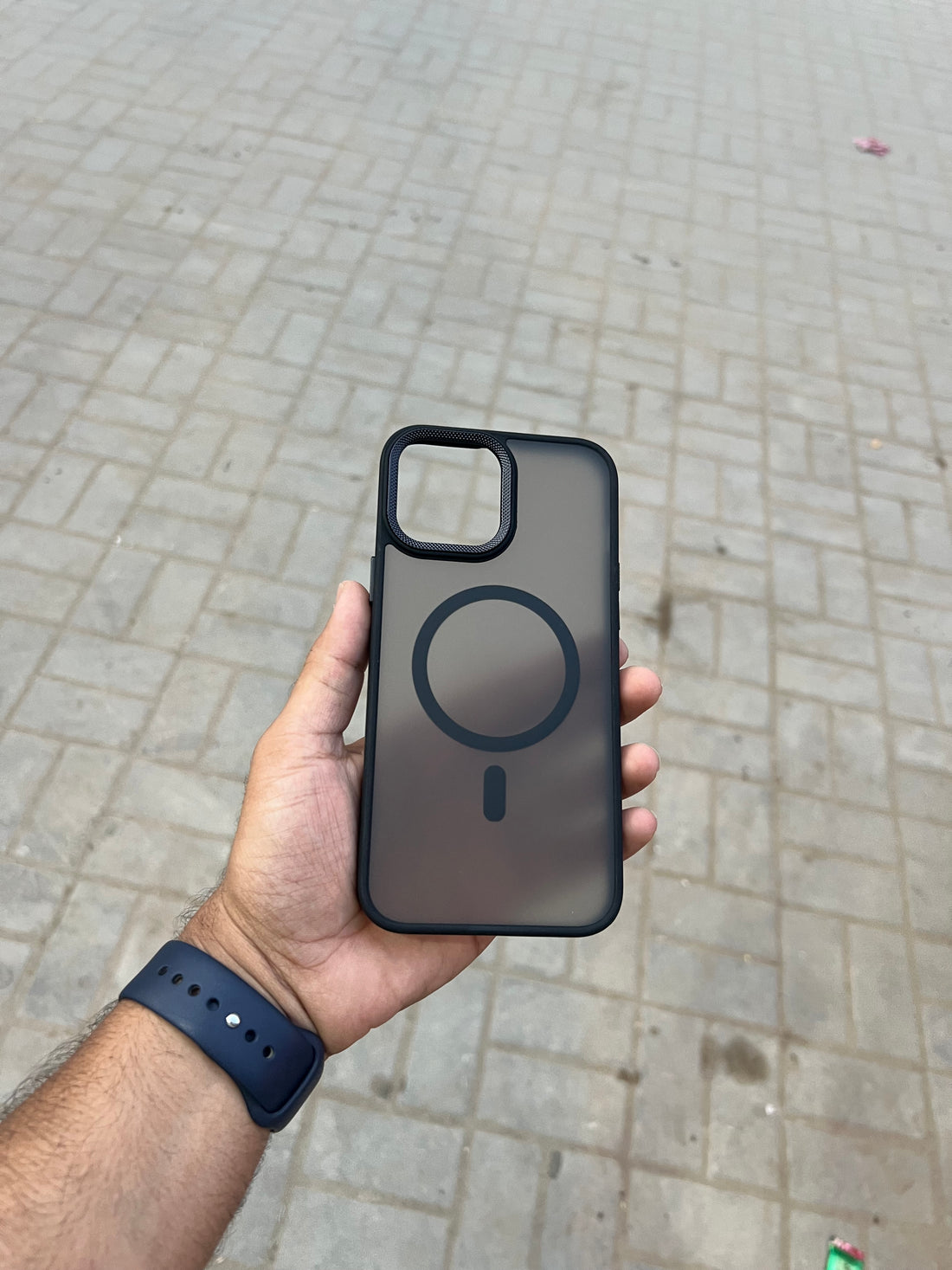 Black Matte Magsafe case for iphone 13 pro max