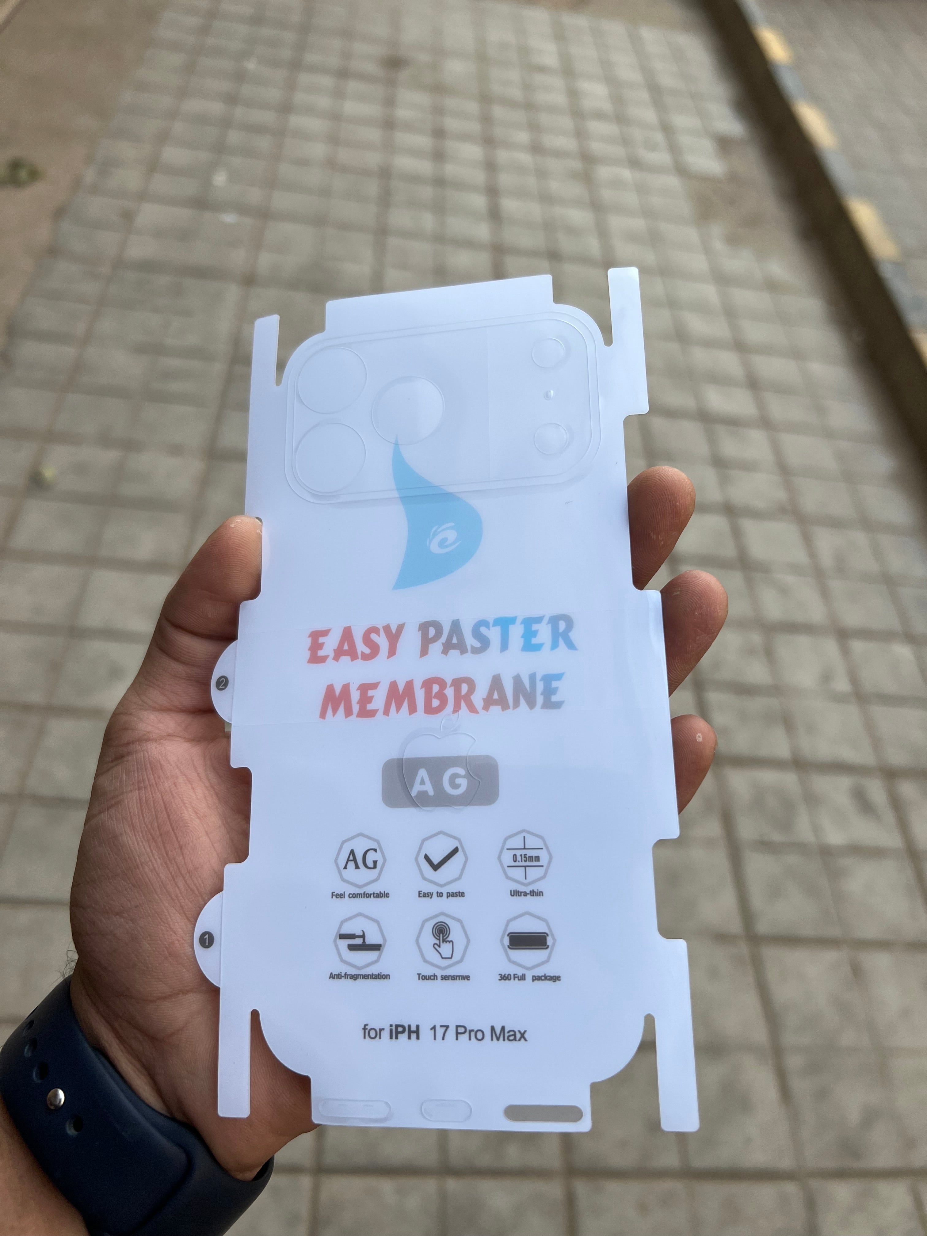 Full Edge-to-Edge Premium Quality Membrane Flexible Back Guard