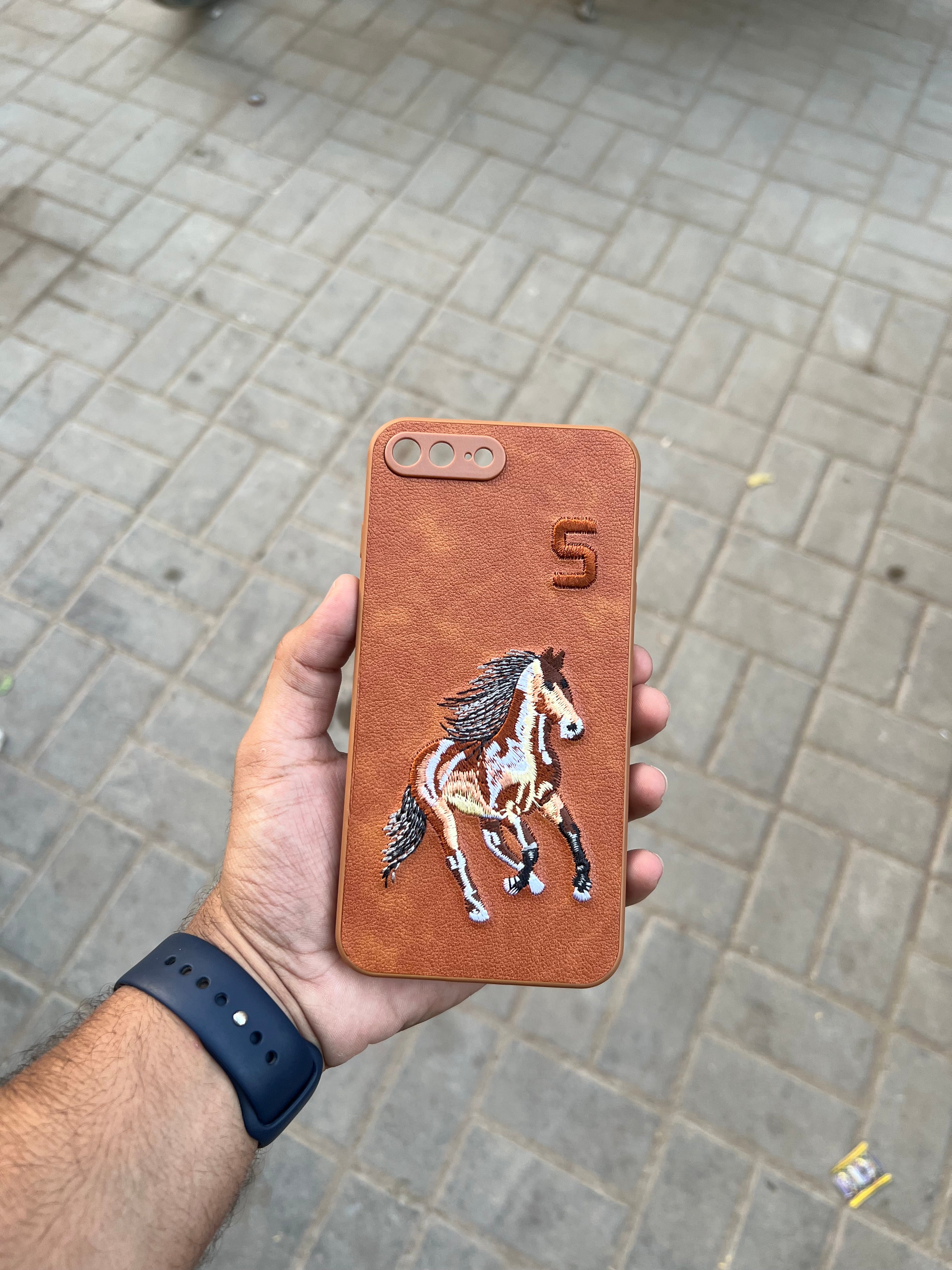 Brown Polo for iphone 7 & 8 plus
