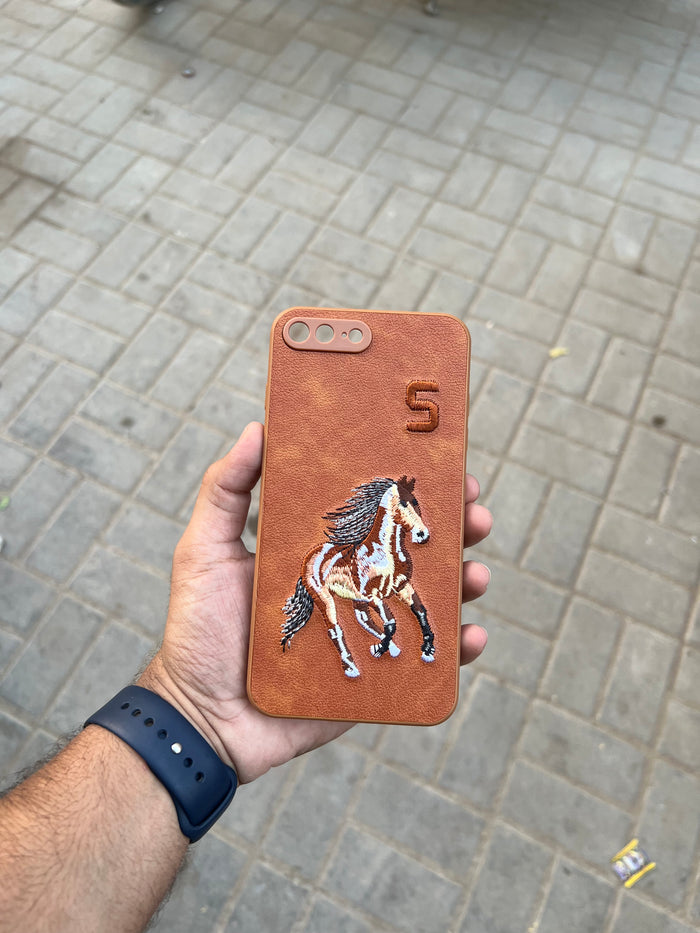 Brown Polo for iphone 7 & 8 plus