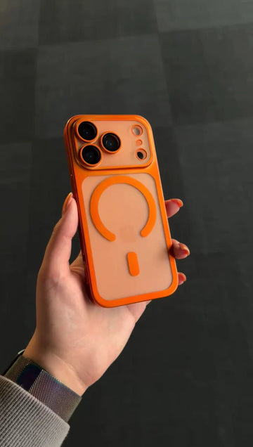 New Electroplated MagSafe Clear Case