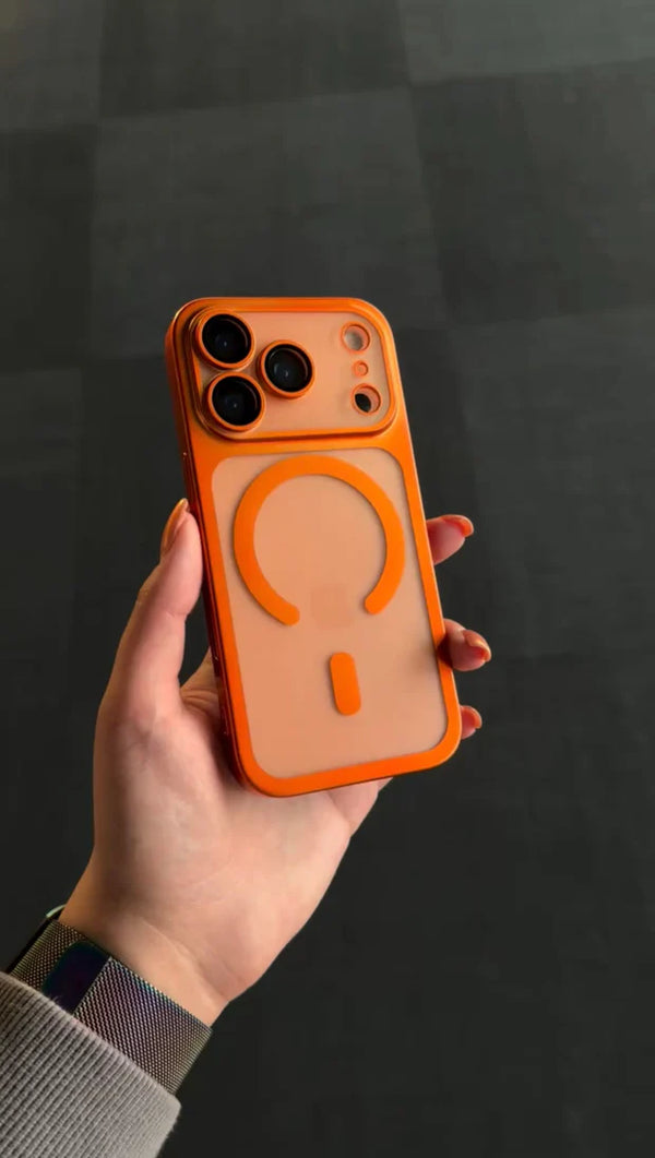 New Electroplated MagSafe Clear Case