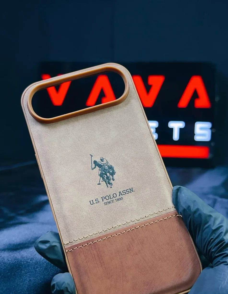 Suede Leather Polo Case