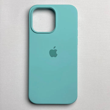Apple Cyan Silicone Case