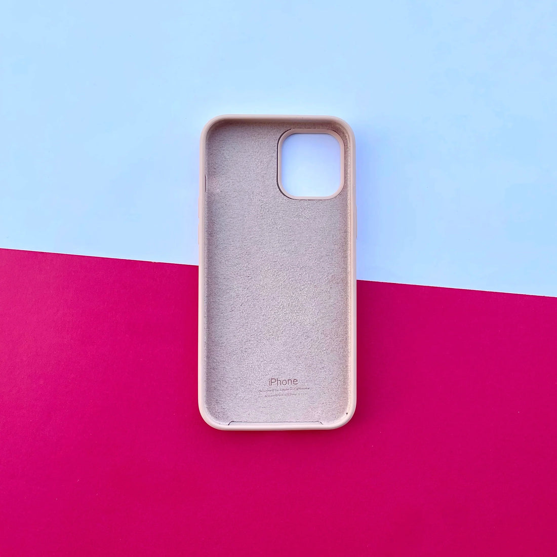Apple Sand Pink Silicone Case