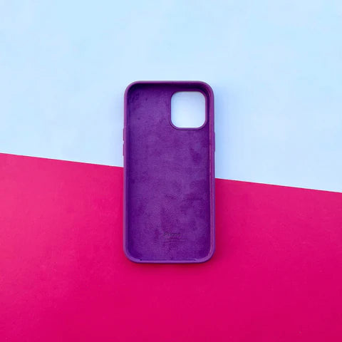 Apple Purple Silicone Case