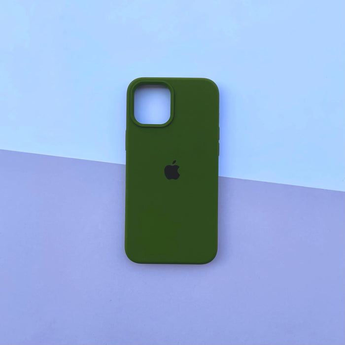 Apple Army Green Silicone Case