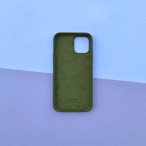 Apple Army Green Silicone Case