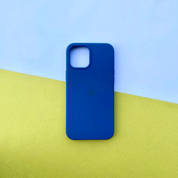 Apple Dark Blue Silicone Case