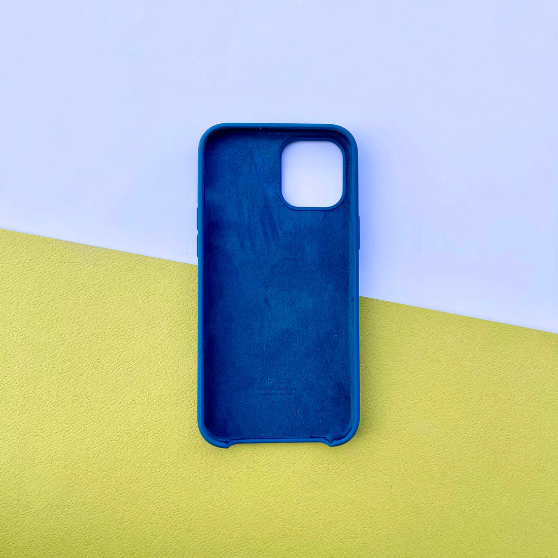 Apple Dark Blue Silicone Case