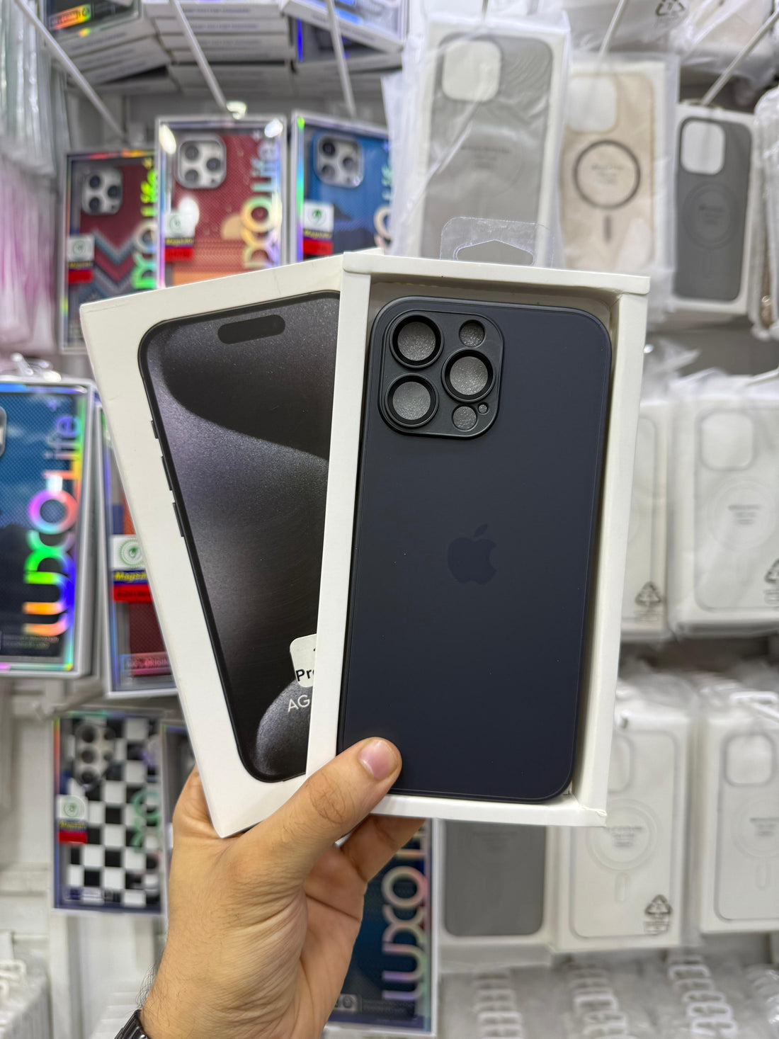 AG Glass Case For IPhone