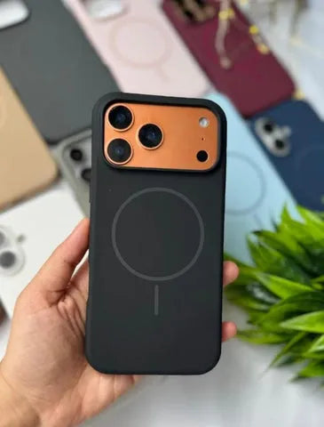 Premium Silicone MagSafe Case for iPhone