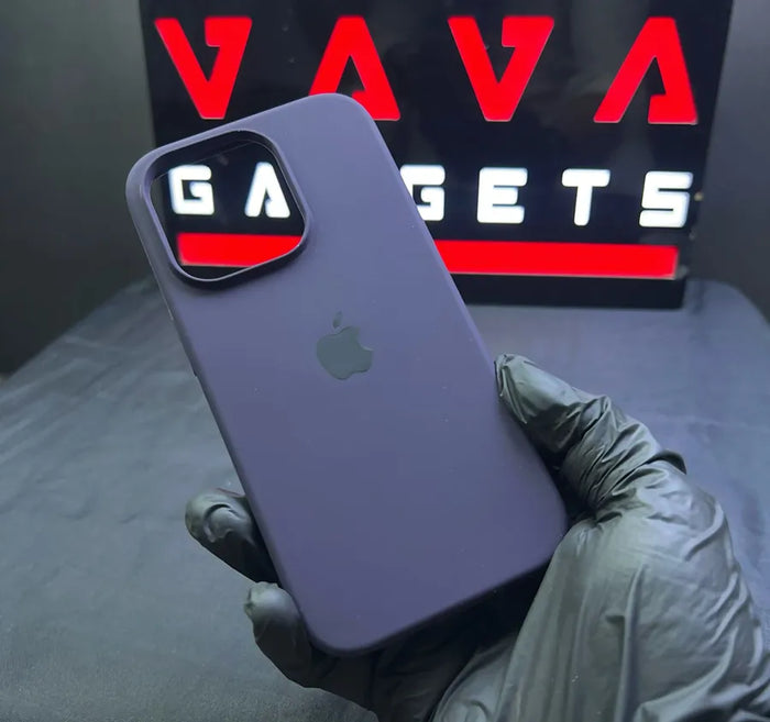 Apple Deep Purple  Silicone Case
