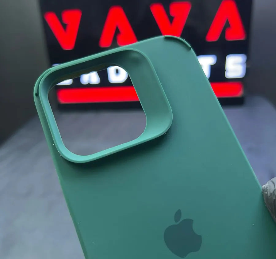 Apple Green Border Silicone Case