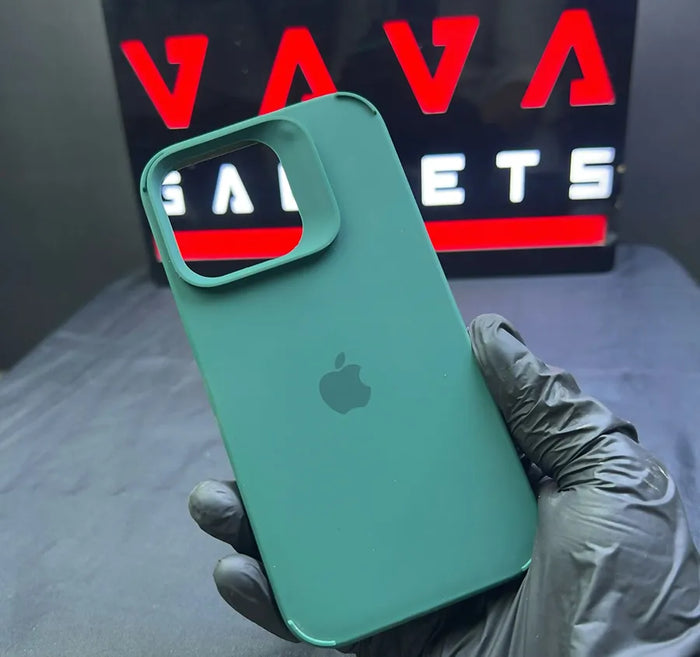 Apple Green Border Silicone Case