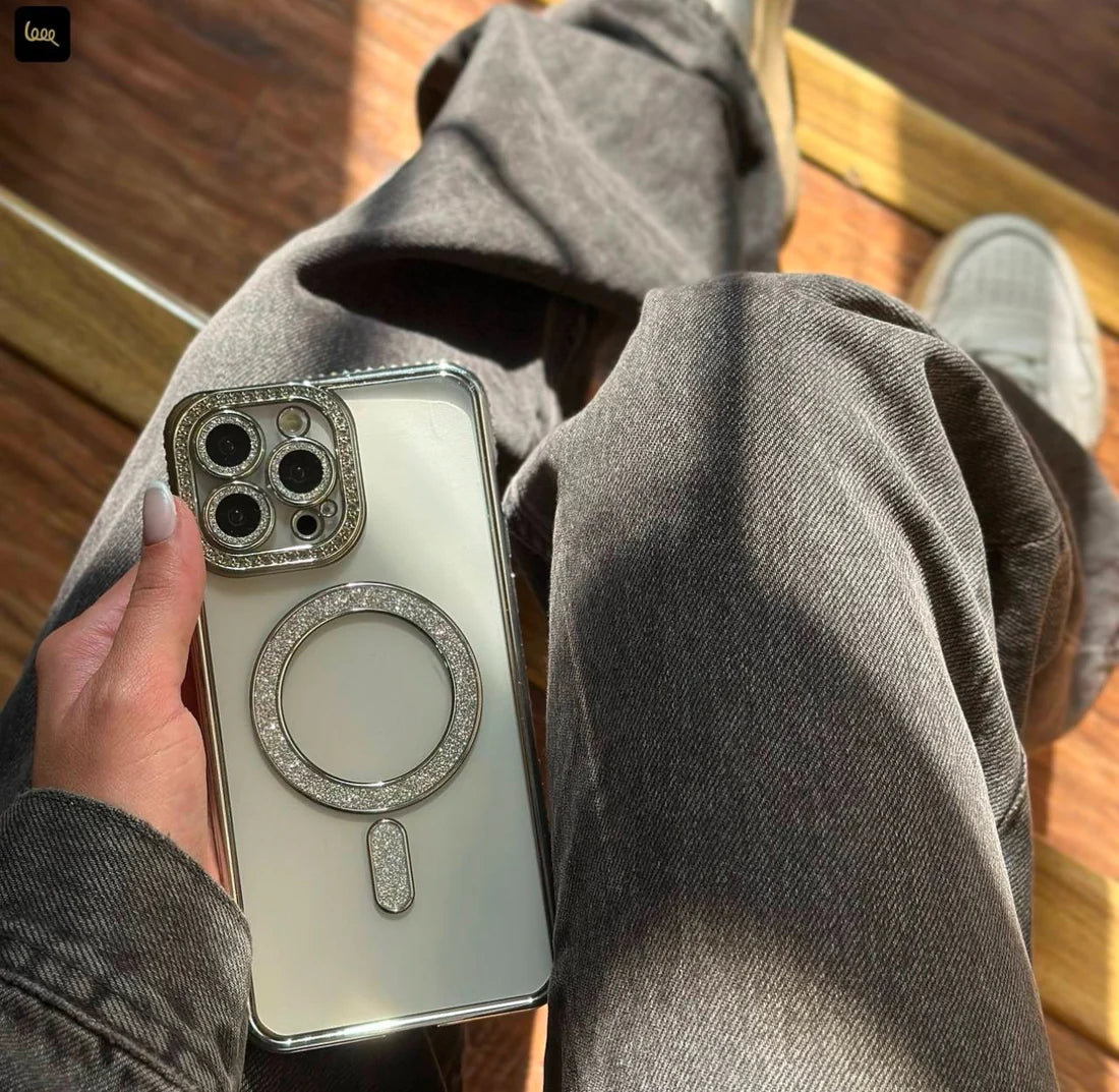 New Diamond Blingy Magsafe clear Case🤍💍